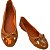 Sapatilha Marrom MegaChic - Imagem 1