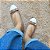Sapatilha Nude com Branco MegaChic - Imagem 4