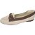 Mocassim Bege e Marrom MegaChic - Imagem 1