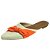 Mule Bege e Laranja MegaChic - Imagem 3
