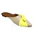 Mule Bege e Amarelo MegaChic - Imagem 2