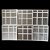 Adesivo Mirror Blocks - Prata Escovado - Imagem 2