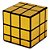 Cubo Mágico Mirror Blocks Qiyi Dourado - Imagem 3