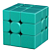 Cubo Mágico Mirror Blocks Moyu V2 Verde Magnético - Imagem 1