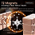 Cubo Mágico Mirror Blocks Moyu V2 Dourado Ball Core UV - Imagem 5