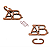 Cast Puzzle Metal - ABC Lock - Imagem 2