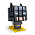 Cubo Mágico 3x3x3 Rubik's Batman Cubers - Imagem 1
