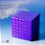 Cubo Mágico Mirror Blocks 5x5x5 Diansheng Galaxy Cluster Roxo Magnético Ball Core - Imagem 7