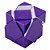 Cubo Mágico Mirror Skewb Diansheng Roxo - Imagem 1