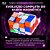 Cubo Mágico 4x4x4 Qiyi M Pro V2 Ball Core UV - Imagem 4