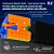Cubo Mágico 6x6x6 Qiyi Warrior M UV Magnético - Imagem 9