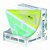 Cubo Mágico Pyraminx Lite Qiyi  - Ice Amber Transparente - Imagem 2