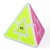 Cubo Mágico Pyraminx Lite Qiyi  - Ice Amber Transparente - Imagem 1