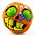 Cubo Mágico 2x2x2 Mad Hedz - Crazy Skull (Laranja) - Imagem 1