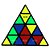 Cubo Mágico Pyraminx 4x4x4 Qiyi Preto - Imagem 9