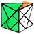 Cubo Mágico Axis Cube Qiyi Preto - Imagem 5