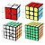 Box Cubo Mágico Moyu 2x2x2 + 3x3x3 + 4x4x4 + 5x5x5 Preto - Imagem 4