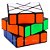 Cubo Mágico Fisher Cube Qiyi Preto - Imagem 3