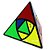 Cubo Mágico Pyraminx Justin Eplett Qiyi Preto - Imagem 2