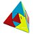 Cubo Mágico Pyraminx Justin Eplett Qiyi Stickerless - Imagem 2