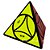 Cubo Mágico Pyraminx Disc Qiyi Preto - Imagem 1