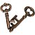 Cast Puzzle Metal - Key - Imagem 1