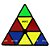 Cubo Mágico Pyraminx Qiyi MS Preto - Magnético - Imagem 4