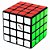 Cubo Mágico 4x4x4 Qiyi MS Preto - Magnético - Imagem 1