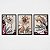 Quadro Decorativo Trio Florais - Imagem 6