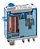 46.61.9.024.0040 | Finder | Relé Industrial Miniatura 1 Contato Reversível 16A 24VDC com Botão Teste - Imagem 1