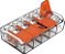 221-615 | WAGO | Conector de Emenda com Alavanca 5 Condutores 6mm² 450V/41A - Imagem 1