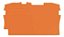 2002-1292 | WAGO | Placa Final Tampa Borne 0.8mm Laranja Série 2002-12xx - Imagem 1