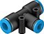 QST-8 | Festo | União Tê Pneumática QST-8 3x Tubo 8mm - Imagem 1