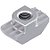 3842530285 | Bosch Rexroth | Porca Martelo M8 Para Perfil Slot 10mm Aço Galvanizado - Imagem 1