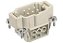 09 33 006 2601 | Harting | Inserto Macho Han 6E 6 Polos Terra 16A/500V Conexão Parafuso - Imagem 1