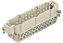 09 33 024 2601 | Harting | Inserto Macho Han 24E 24 Polos + Terra 16A/500V Conexão Parafuso - Imagem 1