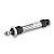 P1A-S016DS-0050 | Parker | Cilindro Pneumático Miniatura Ø16mm Curso 50mm ISO 6432 Corpo Inox Magnético - Imagem 1
