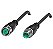 V1-G-BK2M-PUR-U | Pepperl+Fuchs | Cabo M12 Fêmea Reto 4 Pinos 2m PUR Preto - Imagem 1