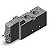 VF3130-5GD1-02 | SMC | Válvula Solenoide 5/2 Vias Pilotada 24VDC Terminal DIN Rosca 1/4" - Imagem 1