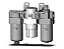 AC30-F03-A | SMC | Conjunto FRL Modular AC30-F03-A Rosca 3/8 Dreno Manual Copo Policarbonato - Imagem 1