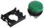 M22-L-G | Eaton | Cabeçote de Sinalizador M22-L-G Lente Verde Plano - Imagem 1
