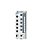 6ES7147-6BG00-0AB0 | Siemens | Módulo I/O ET 200eco PN DIO 8x24VDC/1.3A 8xM12 IP67 - Imagem 1