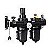 BL68-821 | Norgren | Conjunto FRL G1 Dreno Manual com Shut-Off BL68-821 - Imagem 1