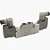 SY7320-5DZ-02 | SMC | Válvula Solenoide 5/3 Centro Fechado 24VDC 1/4 - Imagem 1