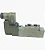 SY9120-5DZ-03 | SMC | Válvula Solenoide 5/2 Vias Simples 24VDC 3/8 DIN - Imagem 1