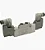 SY9220-5LZD-03 | SMC | Válvula Solenoide 5/2 Vias Dupla 24VDC 3/8 NPT - Imagem 1