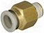 KQ2H08-01AS | SMC | Conector Pneumático Macho 1/8 NPT x Tubo 8mm - Imagem 1