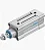 DSBC-50-50-PPVA-N3 | Festo | Cilindro Pneumático ISO DSBC Ø50mm Curso 50mm - Imagem 1