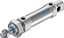 DSNU-8-10-P-A | Festo | Cilindro Pneumático Redondo DSNU Ø8mm Curso 10mm - Imagem 1