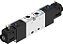 VUVS-L20-P53C-MD-G18-F7 | Festo | Válvula Solenoide VUVS 5/3 Vias Centro Fechado G1/8 24VDC - Imagem 1